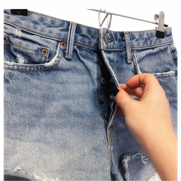 GRLFRND high rise Cindy denim shorts in can't get enough - Picture 4 of 9